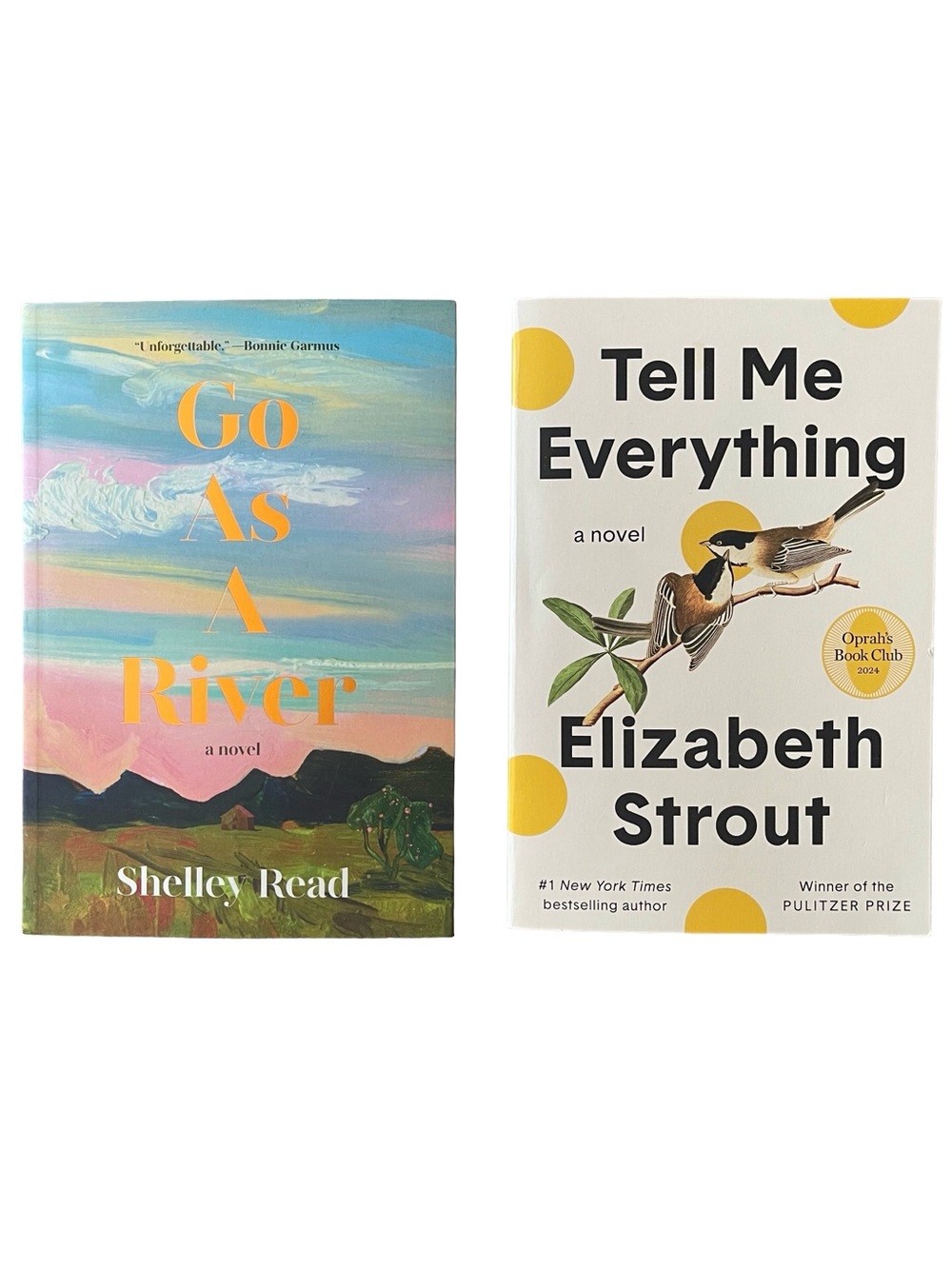 Book Bundle: Tell Me Everything & Go As A River
